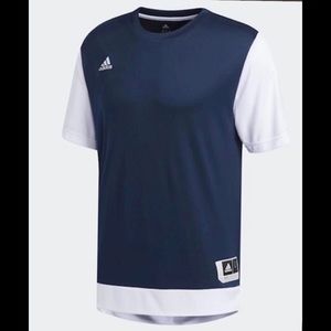 ADIDAS MEN'S T-SHIRT BQ7792 BASKETBALL CRAZY EXPLOSIVE SHOOTER LARGE NWT